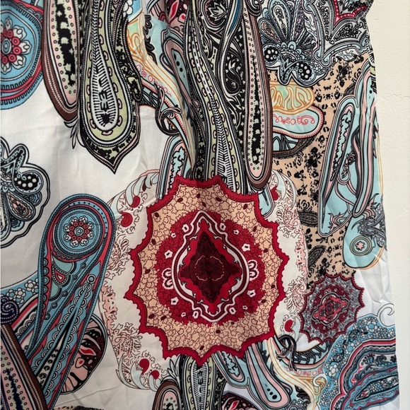 **FREE WHEN ADDED TO BUNDLE** SHEIN Colorful Paisley Halter Dress - Picture 2 of 3